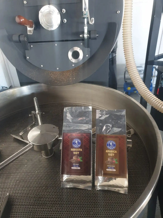 Premium Vietnamese Arabica Coffee Darkroost Grounded
